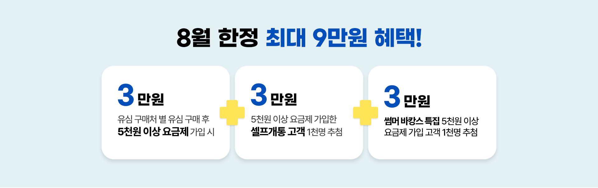 8월 한정