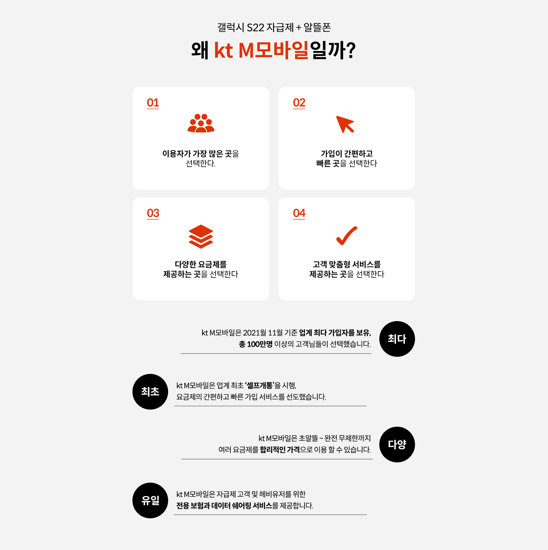 갤럭시 S22 자급제 + 알뜰폰