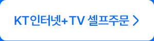 KT인터넷+TV 셀프주문