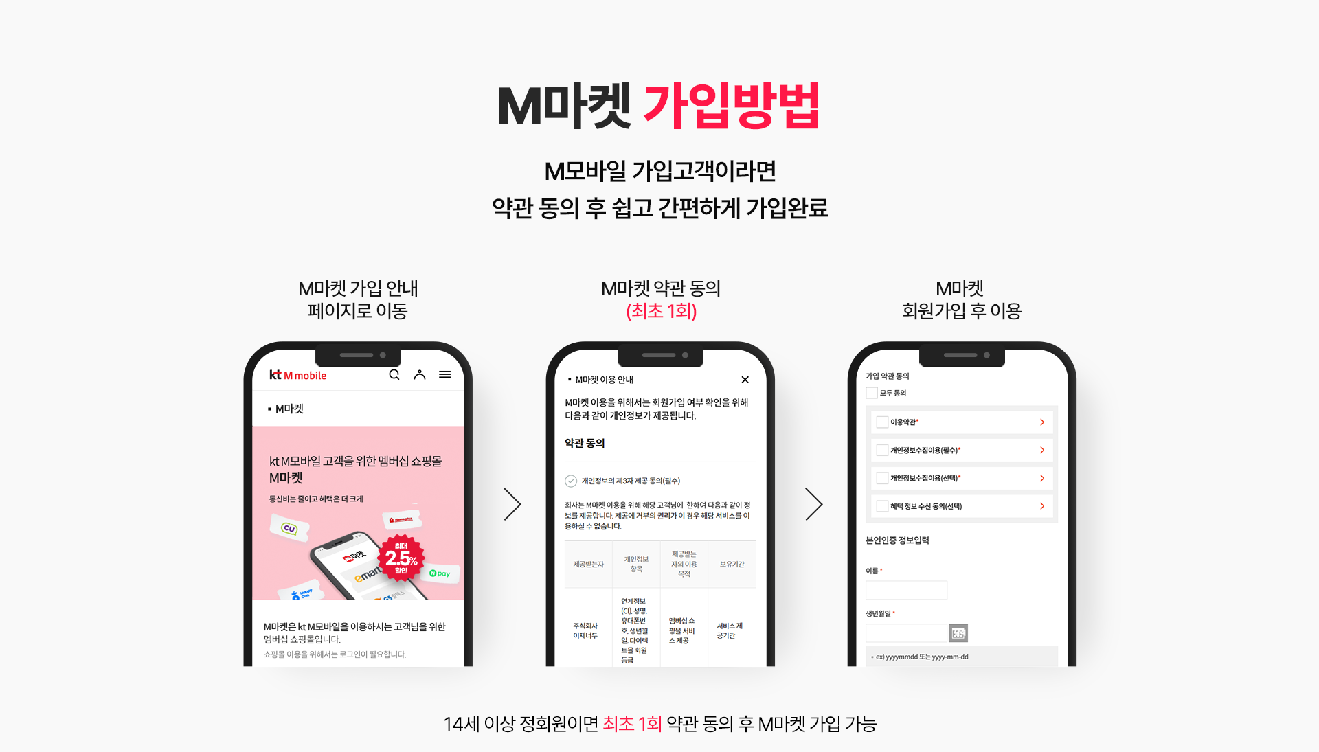M마켓 가입방법