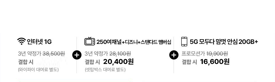 실속 혜택 조합